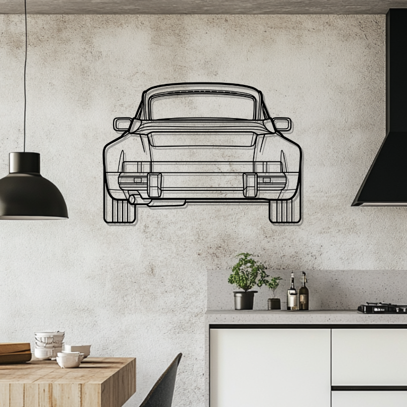 P Generation 2 Silhouette Metal Wall Art