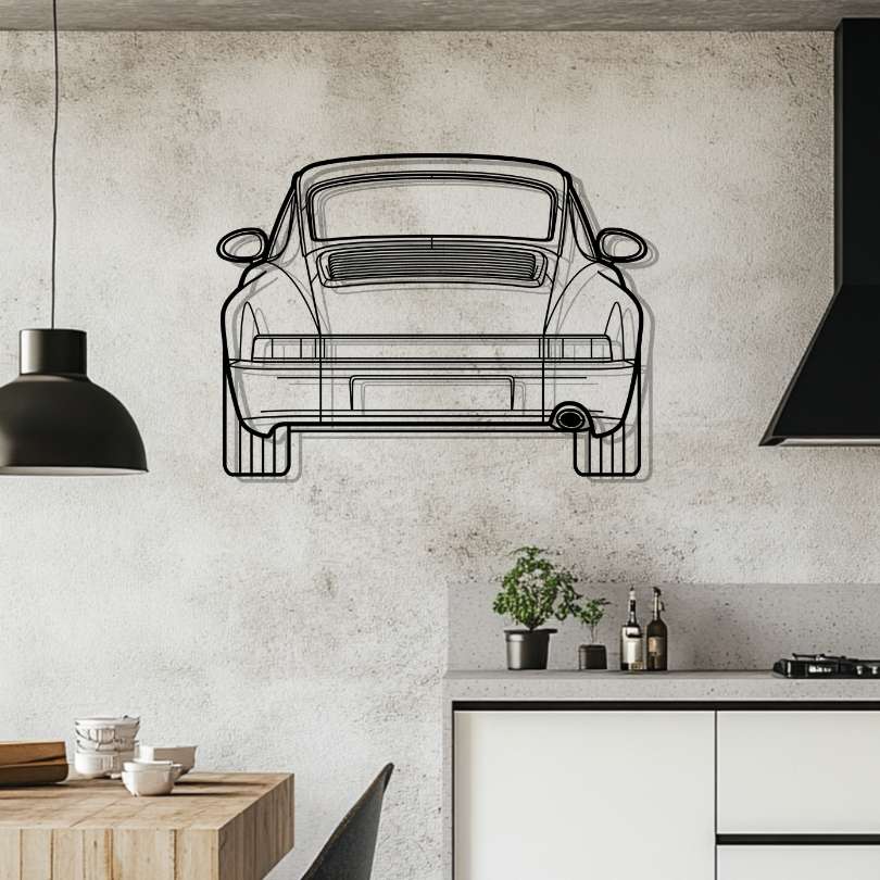 P Generation 3 Silhouette Metal Wall Art