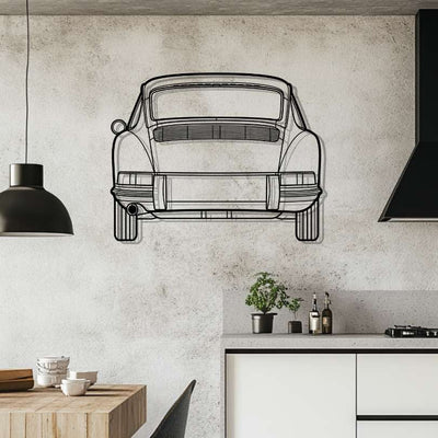 P Generation 1 Silhouette Metal Wall Art