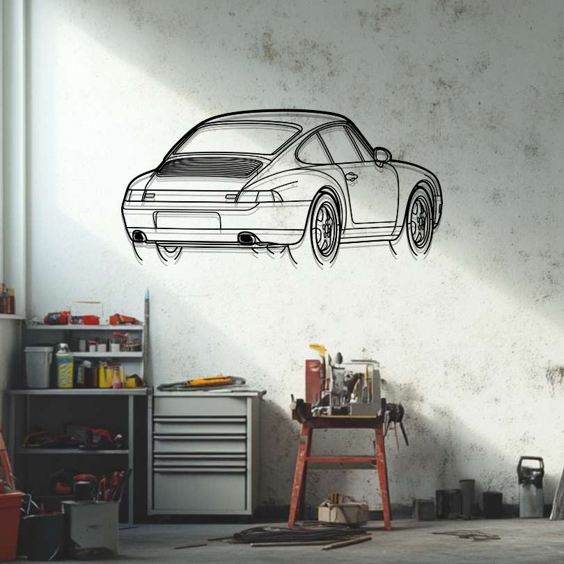 P Generation 4 Silhouette Metal Wall Art