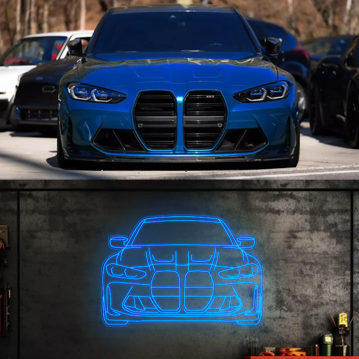Your Custom Angle Neon Silhouette Service