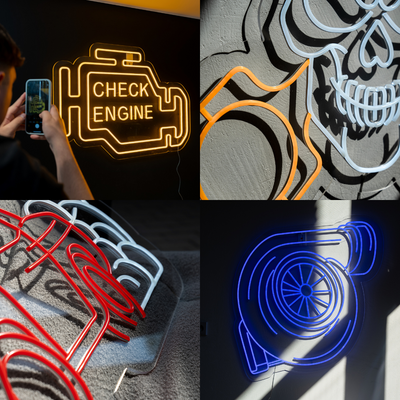 Skull Neon Sign