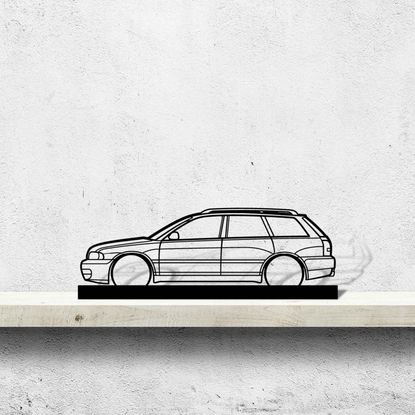 S4 Avant B5 Silhouette Metal Art Stand