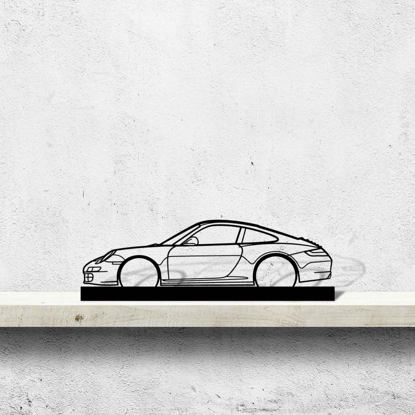 911 model 997 Silhouette Metal Art Stand