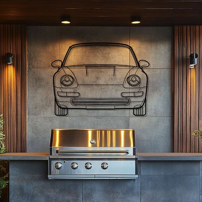 P Generation 4 Silhouette Metal Wall Art