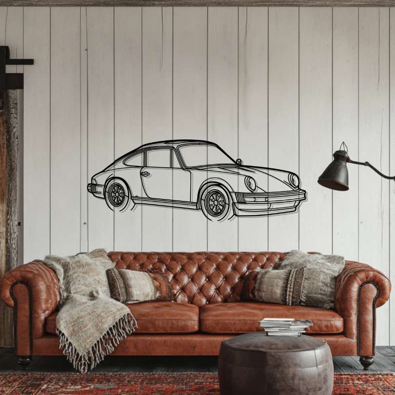 P Generation 2 Silhouette Metal Wall Art