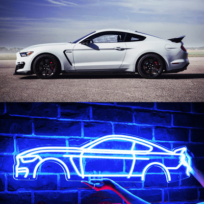 Your Custom Neon Silhouette Service