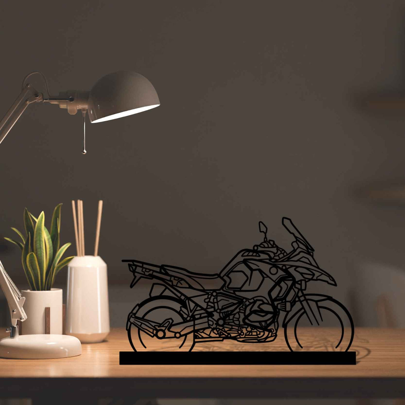 R1250 GSA Silhouette Metal Art Stand