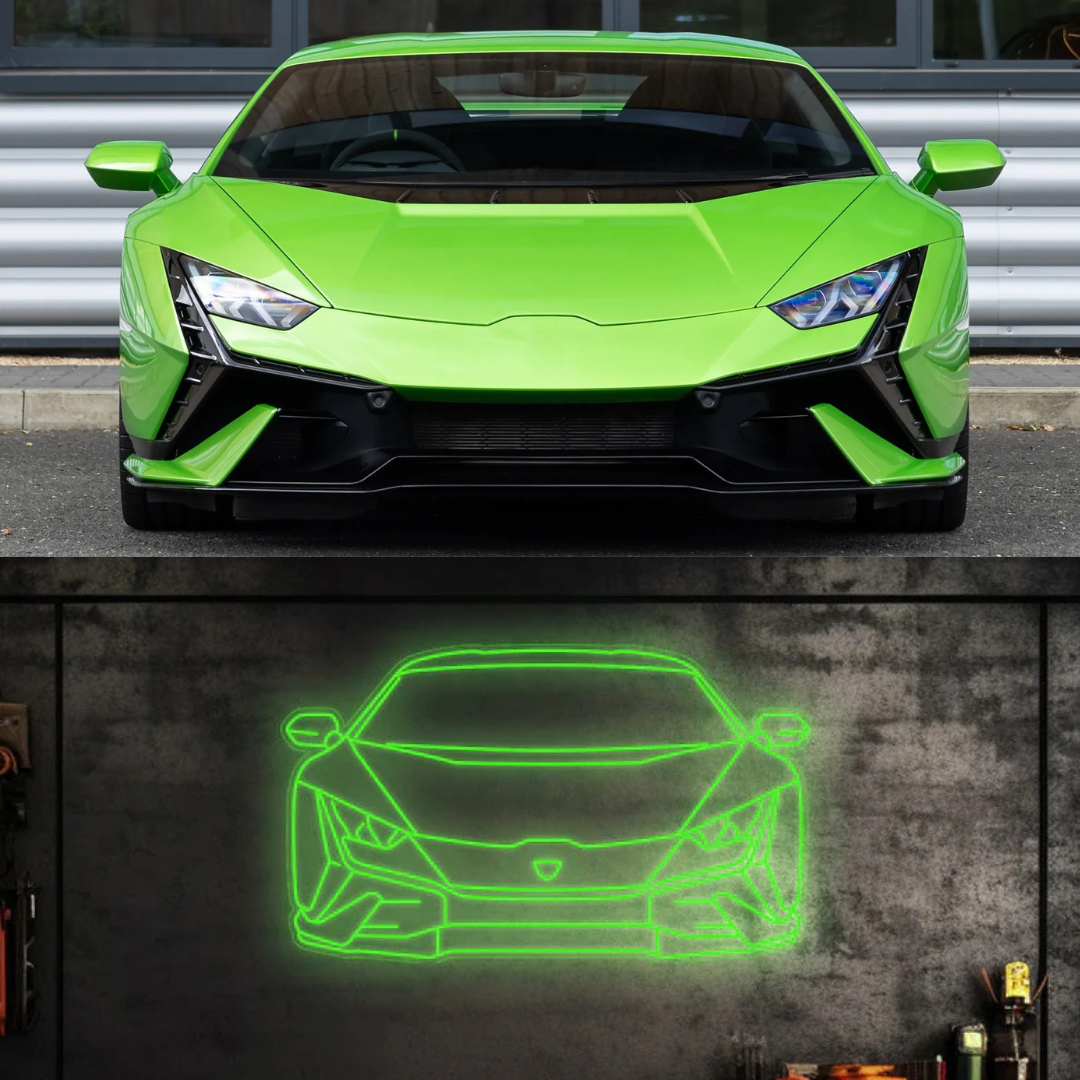 Your Custom Angle Neon Silhouette Service