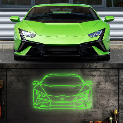 Your Custom Angle Neon Silhouette Service