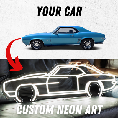 Your Custom Neon Silhouette Service