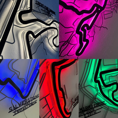 Circuit de Nevers Metal Wall Art